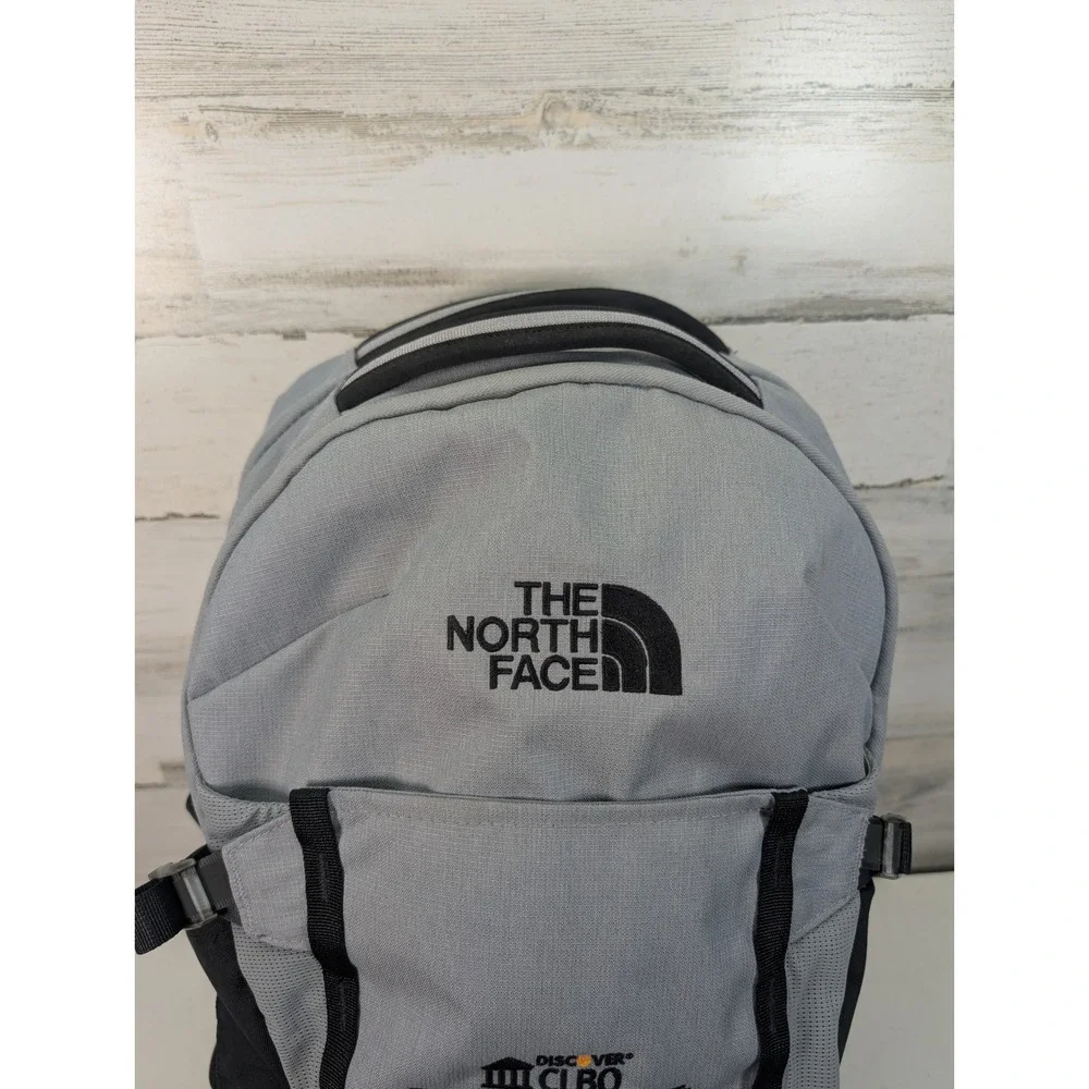 The North Face Dyno Backpack Gray‎ Black School Laptop Daypack
